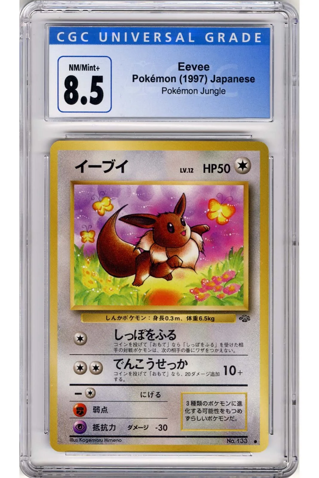 PSA8 イーブイ旧裏 1997 拡張パック ロケット団 133 EEVEE Eevee #133 Prices | Pokemon Japanese Rocket Gang | Pokemon Cards